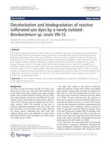 Decolorization and biodegradation of reactive sulfonated azo dyes by a newly isolated Brevibacterium sp. strain VN-15
