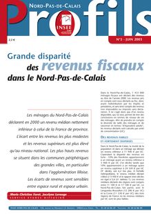 Grande disparité des revenus fiscaux dans le Nord-Pas-de-Calais