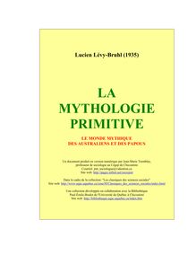 LA MYTHOLOGIE PRIMITIVE