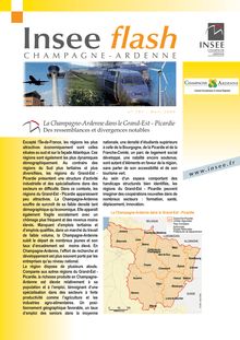 La Champagne-Ardenne dans le Grand-Est-Picardie : des ressemblances et divergences notables