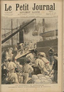 LE PETIT JOURNAL SUPPLEMENT ILLUSTRE  numéro 206 du 29 octobre 1894