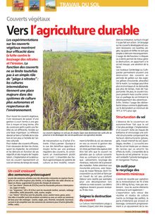 Vers l agriculture durable
