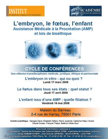 Format PDF - L embryon, le ftus, l enfant