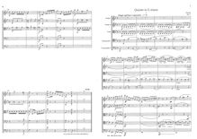 Partition complète, corde quintette No.4, Op.17, Onslow, Georges par Georges Onslow
