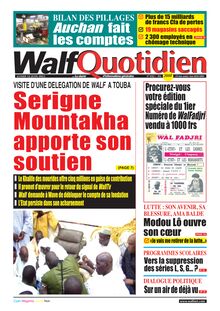 Walf Quotidien n° 9362 - du lundi 12 juin 2023