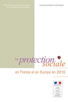 La protection sociale en France et en Europe en 2010