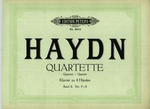 Partition complète, corde quatuors, Op.64, Haydn, Joseph par Joseph Haydn
