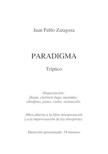 Partition complète, Paradigma, Zaragoza, Juan Pablo