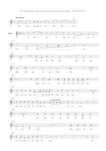 Partition Ch.1 - ténor , partie [G2 clef], Musikalische Exequien, Op.7, SWV 279-281