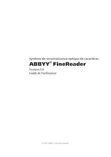 guide utilisateur - ABBYY FineReader