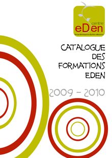 catalogue Des Formations EDen