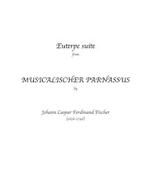 Partition Euterpe , Musicalischer Parnassus, Fischer, Johann Caspar Ferdinand
