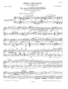 Partition complète, Piano Sonata No.5, The Little Pathetique, C minor