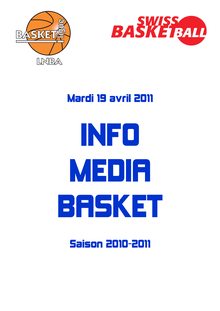 Mardi 19 avril 2011 Saison 2010-2011