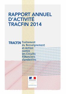 Rapport annuel tracfin 2014