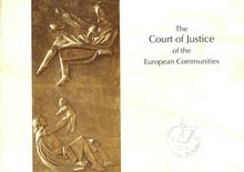 The Court of Justice of the European Communities