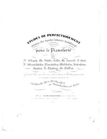 Partition complète, Méthode des Méthodes , Op.98, Moscheles, Ignaz