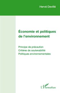 Economie et politiques de l environnement