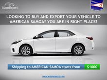Export car to America Samoa