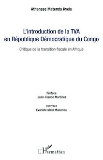 L introduction de la TVA en République Démocratique du Congo