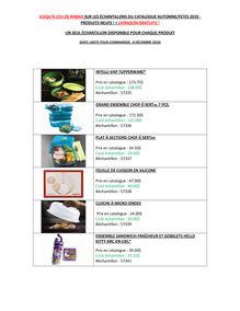 Catalogue ma cuisine typperware