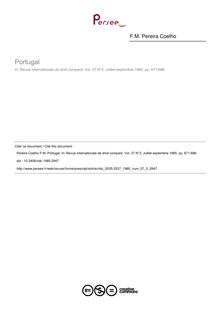 Portugal - article ; n°3 ; vol.37, pg 671-686