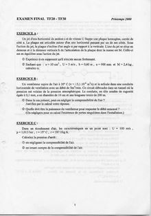 Eléments de mécanique des fluides 2000 Tronc Commun Université de Technologie de Belfort Montbéliard