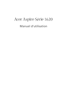 Notice Ordinateur portable Acer  Aspire 1620