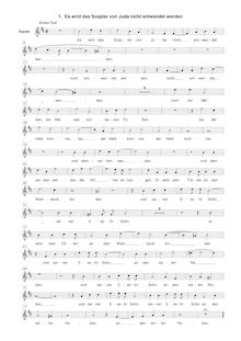 Partition Soprano , partie, Geistliche Chor-Music, Op.11, Musicalia ad chorum sacrum, das ist: Geistliche Chor-Music, Op.11 par Heinrich Schütz