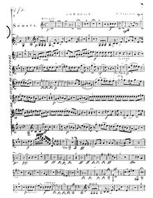 Partition cor , partie, cor Sonata, Grande Sonate pour le Pianoforte et Cor obligé
