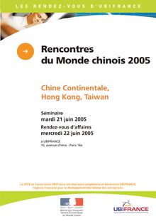 21 juin 2005 - Rencontre monde chinois 2005.indd