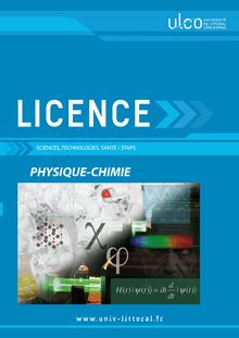 Licence Physique Chimie