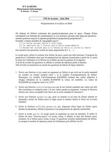 Système et Réseau - 1ère Année 2004 Informatique IUT Reims