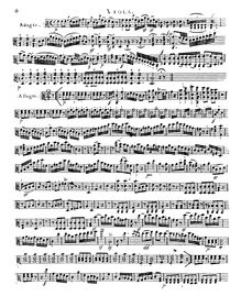 Partition viole de gambe, corde Trio, op.2, C major, Eybler, Joseph