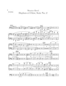 Partition basson 1/2, 3, contrebasson, Daphnis et Chloé  No.2, Fragments symphoniques II