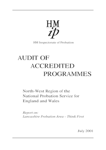 Lancs Audit report - final 23 October 2001
