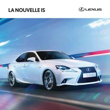 Catalogue sur la Nouvelle IS de Lexus