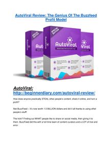 AutoViral Review & AutoViral $16,700 bonuses