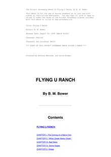 The Flying U Ranch