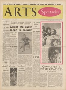 ARTS N° 433 du 15 octobre 1953