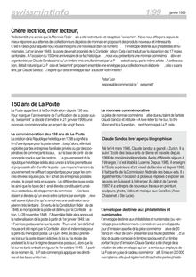 150 ans de La Poste (PDF - swissmintinfo 1/99