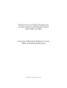 2005 National Survey of Student Engagement