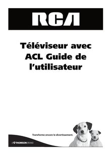 Notice TV LCD RCA  LCDS2022B
