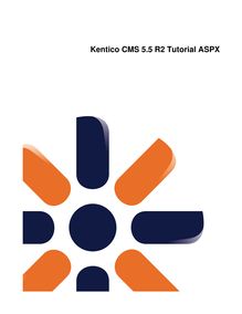 Kentico CMS 5.5 R2 Tutorial ASPX