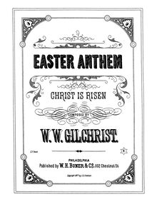 Partition complète, Christ is Risen, Schleifer 56, Eastern Anthem