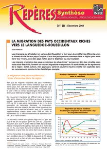 La migration des pays occidentaux riches vers le Languedoc-Roussillon