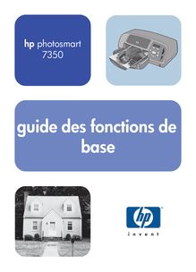 Notice Imprimantes HP  Photosmart 7350