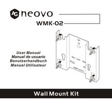 Notice LCD AG Neovo  WMK-02