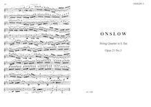 Partition parties complètes, 3 corde quatuors (Nos. 13-15), Op.21