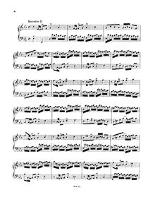 Partition No.5 en E♭ major, BWV 776, 15 Inventions, Bach, Johann Sebastian